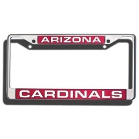 CISCO INDEPENDENT Arizona Cardinals License Plate Frame Laser Cut Chrome 9474640237
